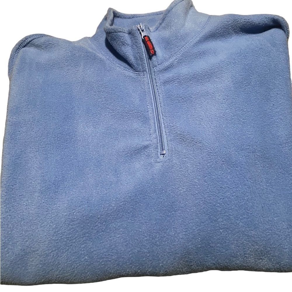 Saddlebred size large fleece 3/4 zip up pullover excellent like new see pics